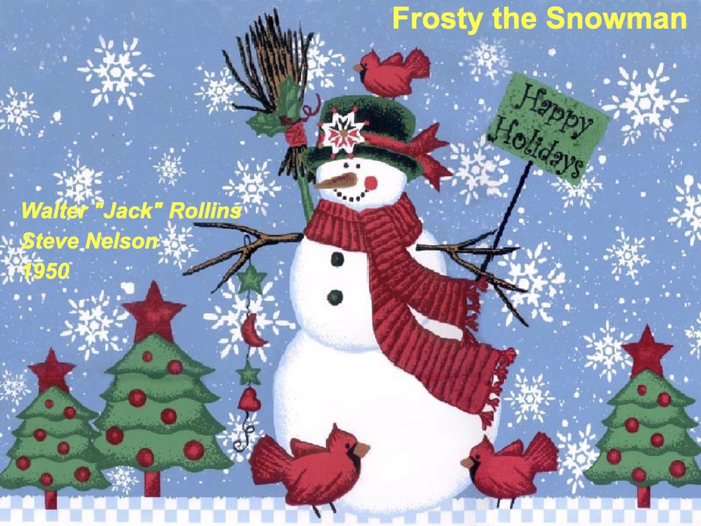 You are currently viewing Frosty the Snowman